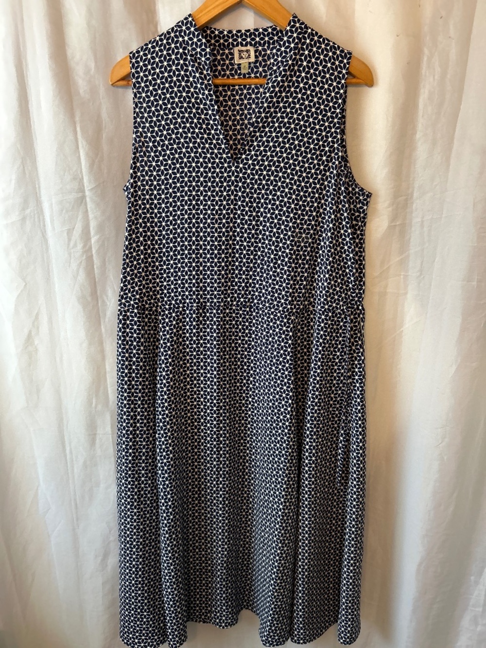 Anne  Klein Midi Sleeveless Dress, Size M